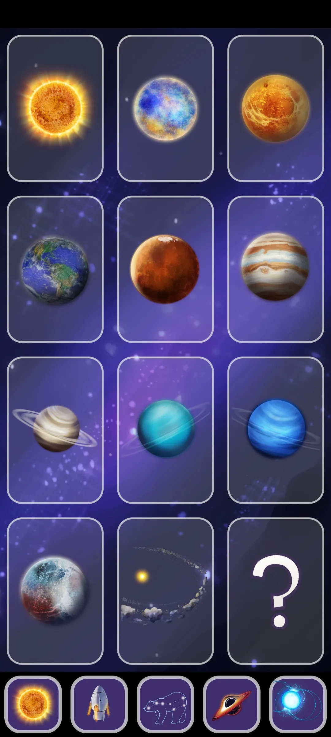 Space game for kids Planets | Indus Appstore | Screenshot