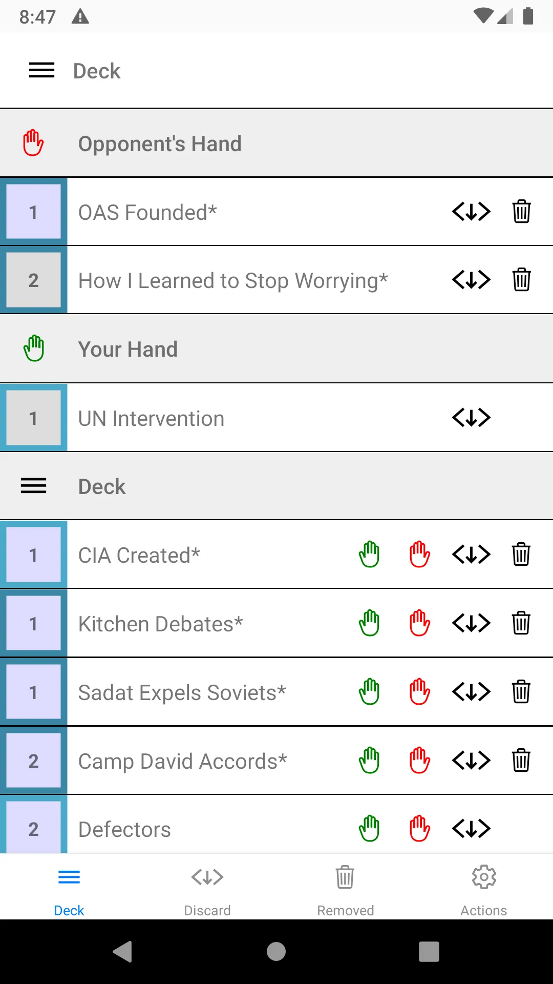 TS Card Tracker | Indus Appstore | Screenshot