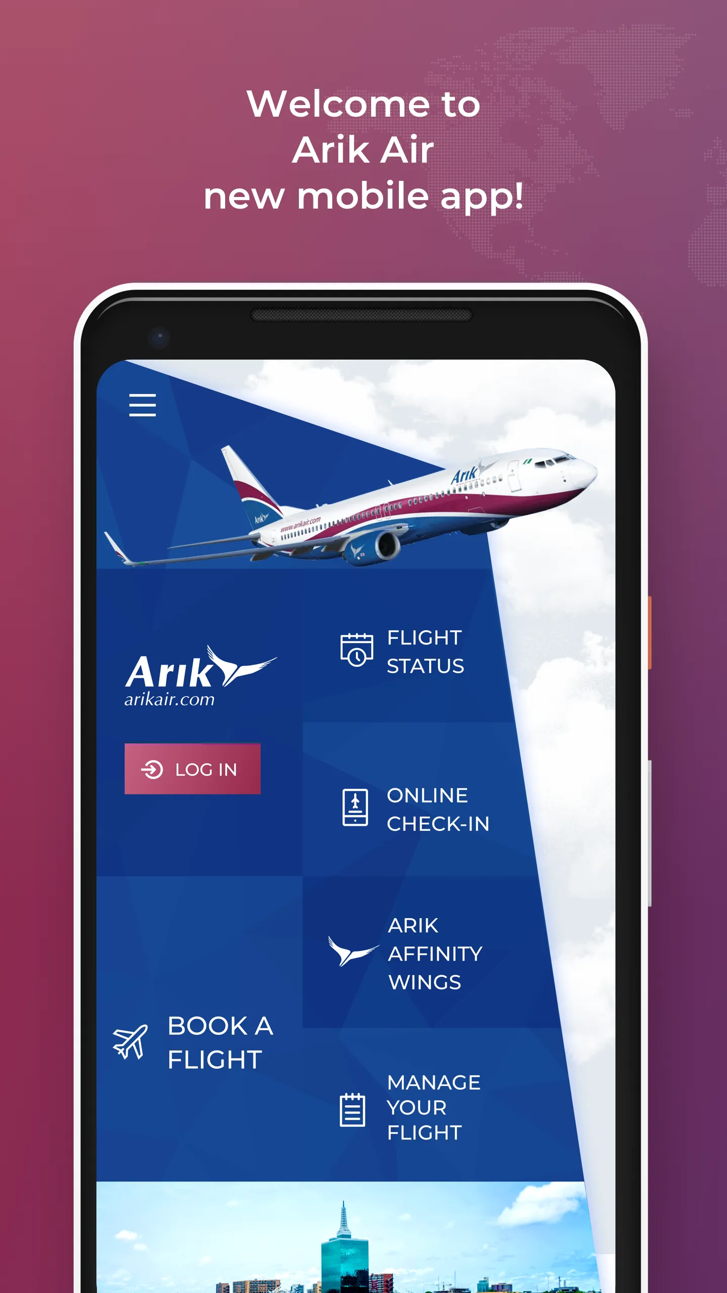 Arik Air | Indus Appstore | Screenshot