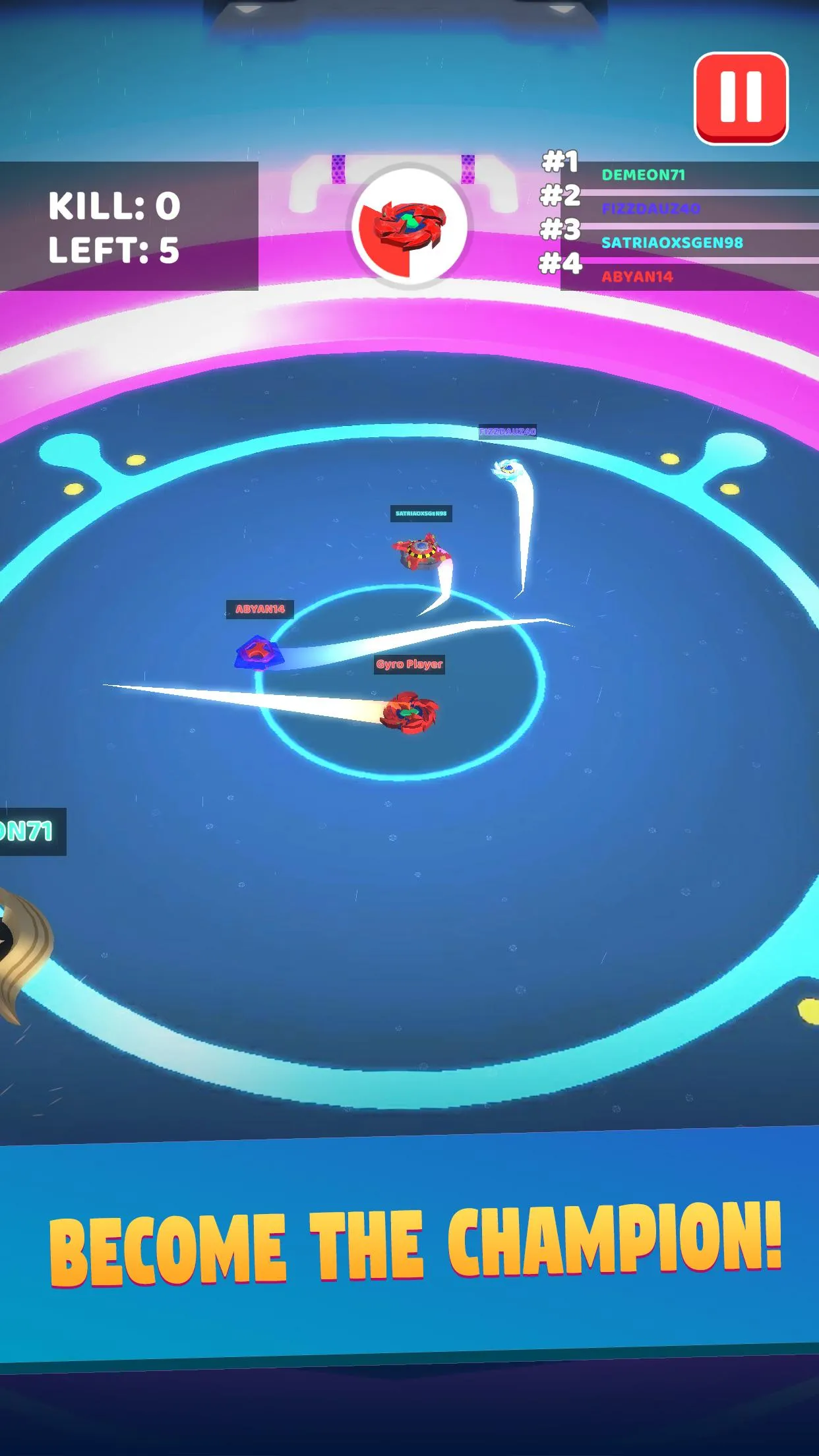 Gyro.io : Spinner Battle | Indus Appstore | Screenshot