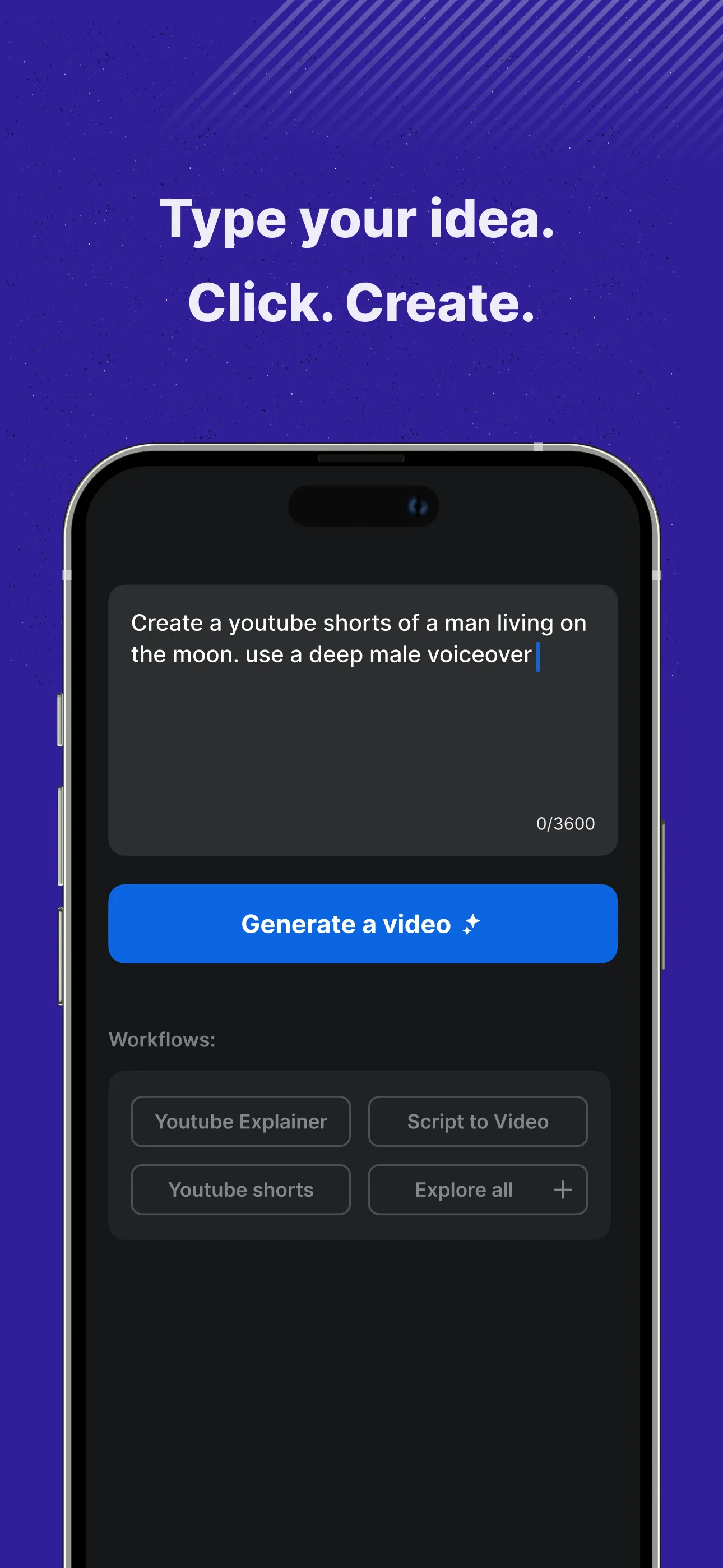 invideo AI: Video Generator | Indus Appstore | Screenshot