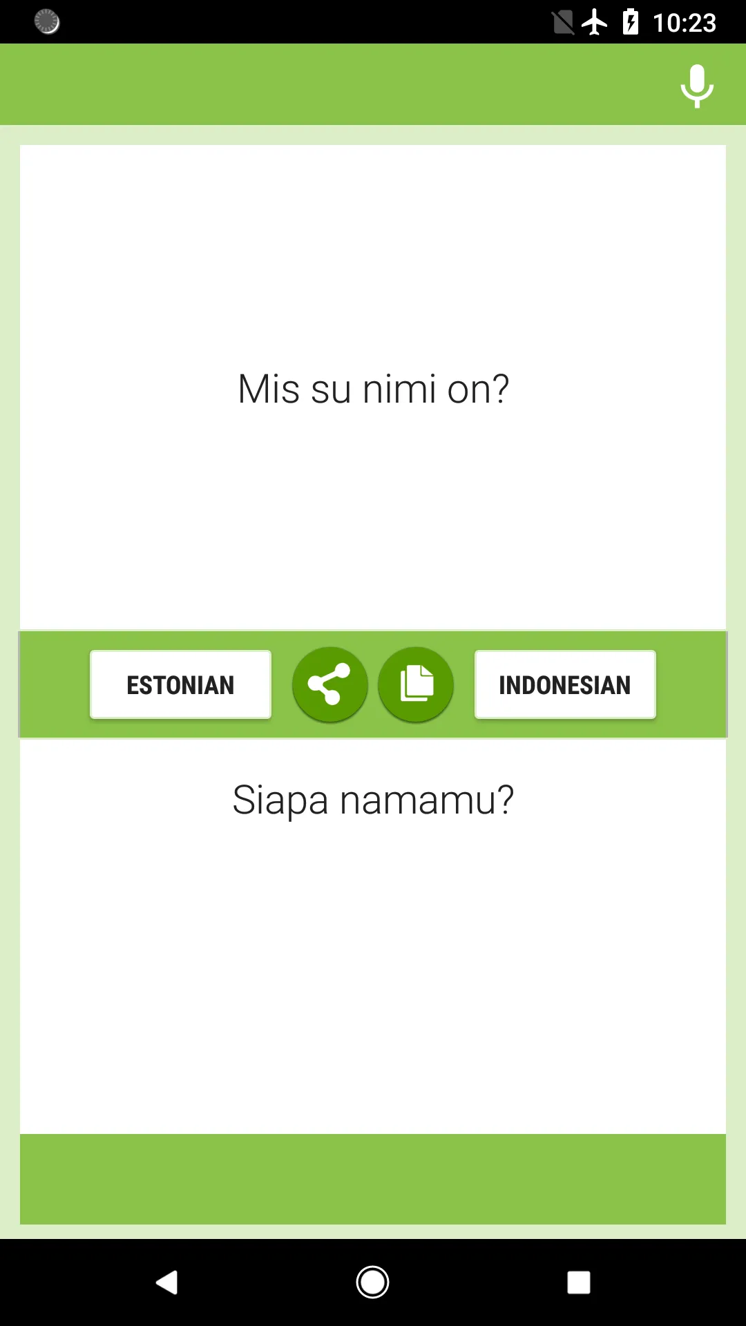 Estonian-Indonesian Translator | Indus Appstore | Screenshot