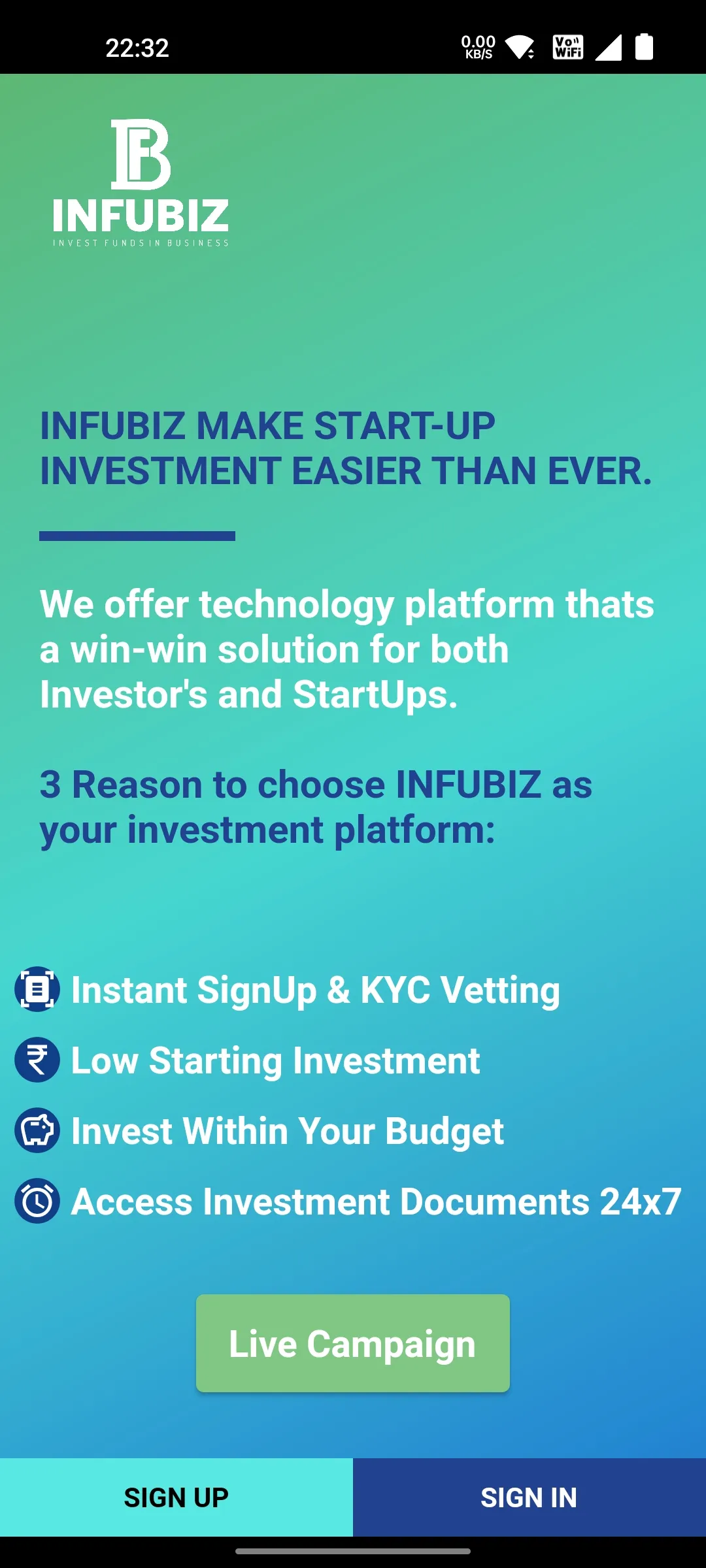 Infubiz | Indus Appstore | Screenshot