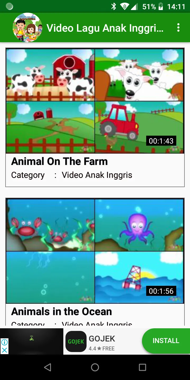 Offine Kids Song Video | Indus Appstore | Screenshot