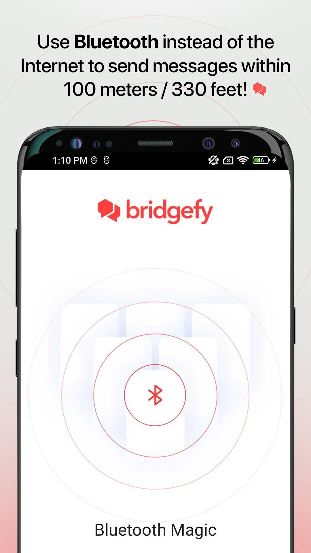 Bridgefy - Offline Messages | Indus Appstore | Screenshot