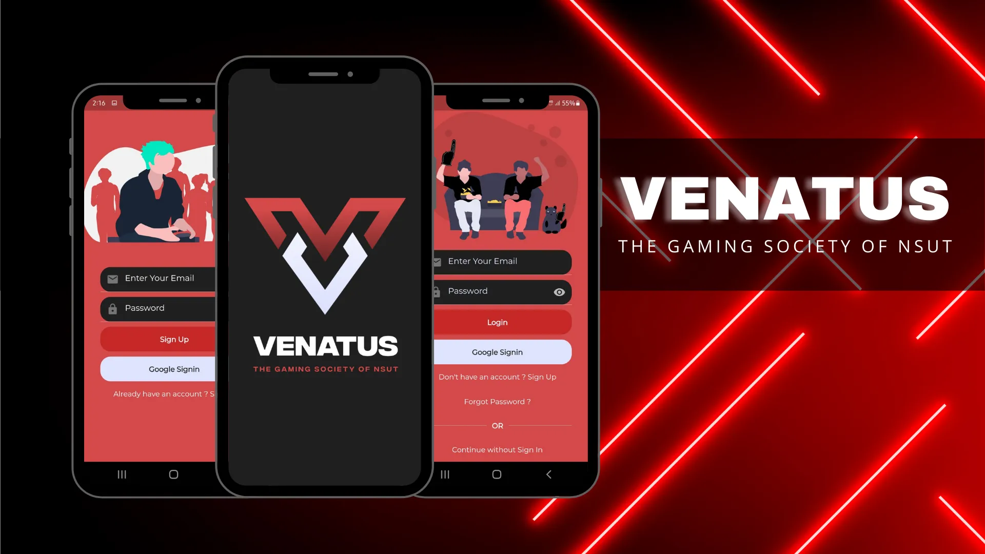 Venatus NSUT | Indus Appstore | Screenshot