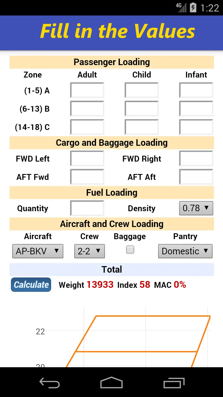 ATR 72-500 Loadsheet | Indus Appstore | Screenshot