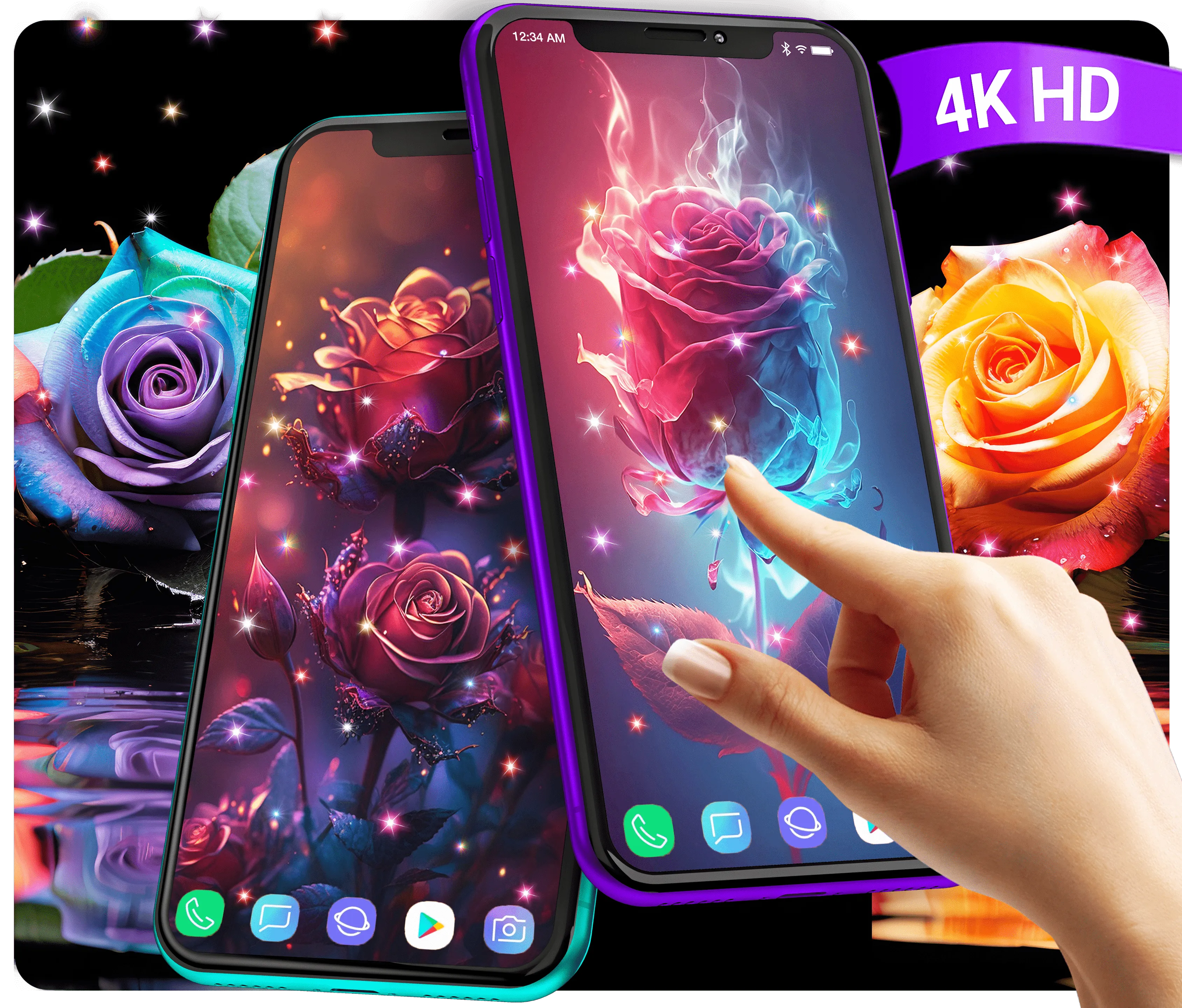 Rose AI wallpapers | Indus Appstore | Screenshot