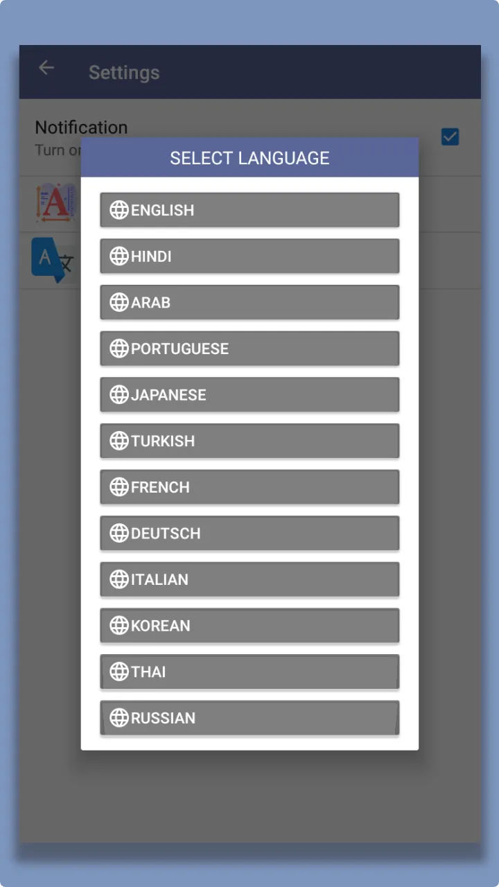 Phone settings instructions | Indus Appstore | Screenshot