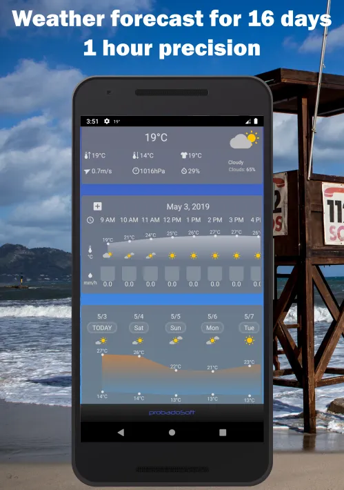 Pocket Weather | Indus Appstore | Screenshot