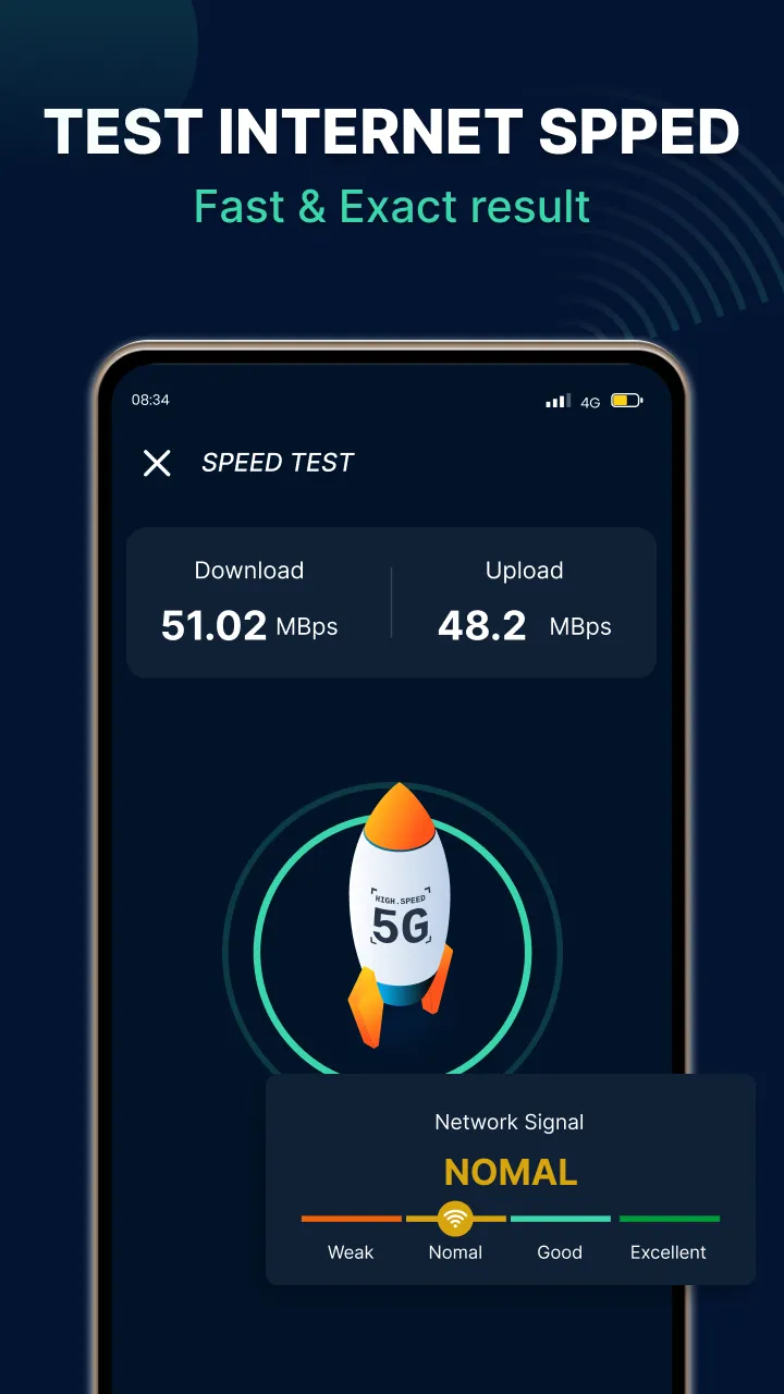 Internet speed test: Wifi test | Indus Appstore | Screenshot