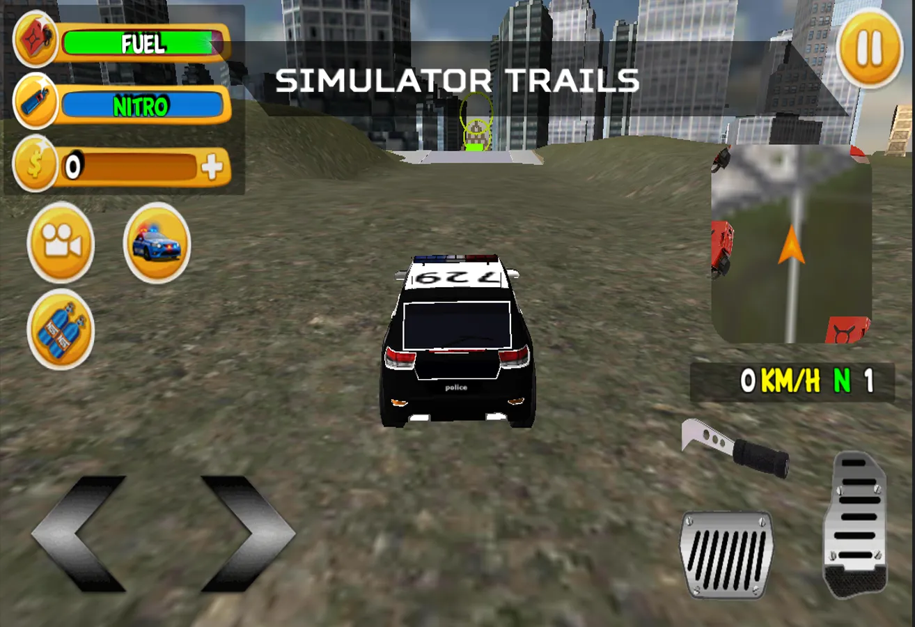 Police 4x4 Jeep Simulator 3D | Indus Appstore | Screenshot