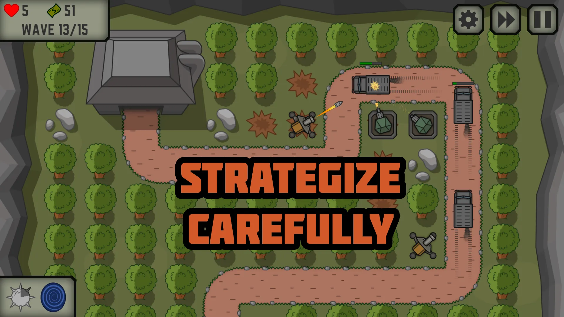 Tactical War: Tower Defense | Indus Appstore | Screenshot