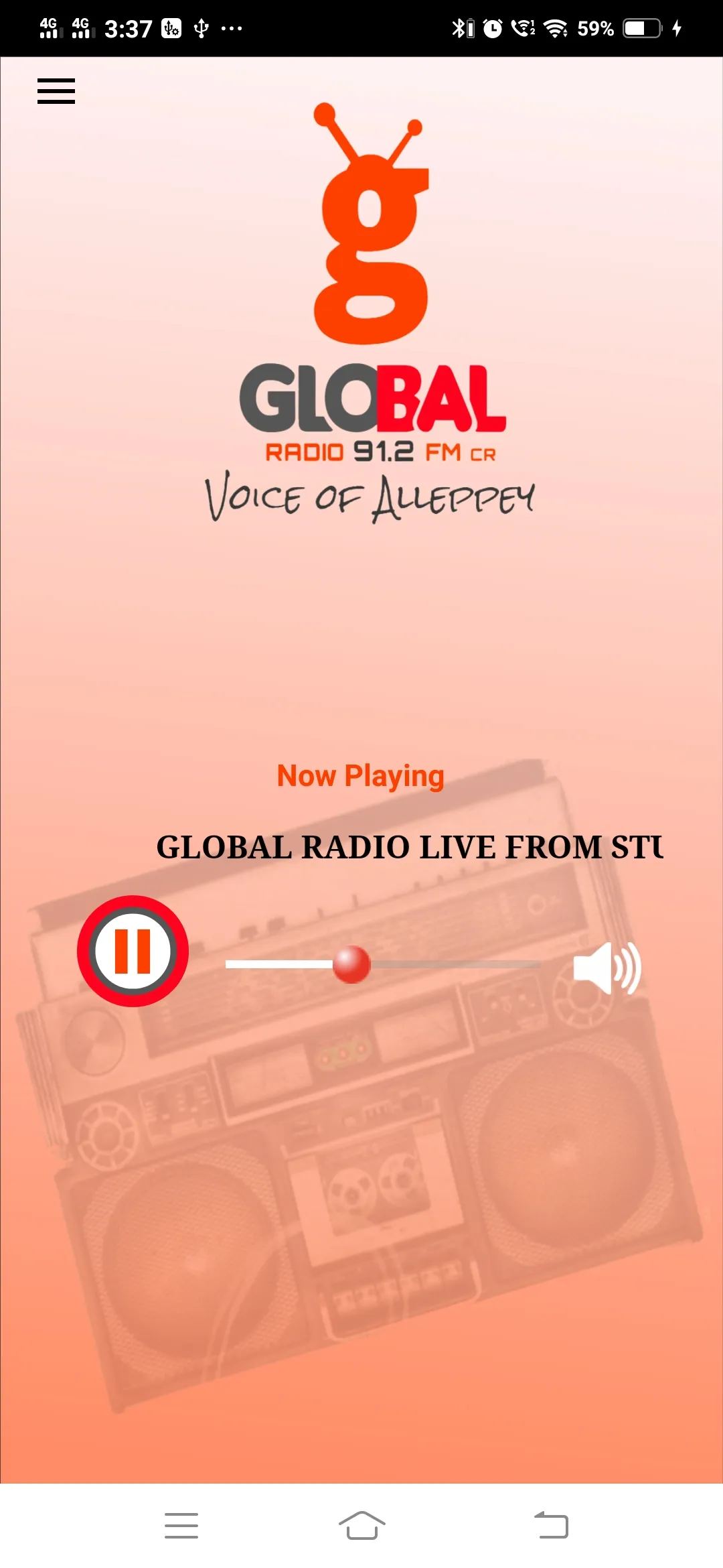 Global Radio | Indus Appstore | Screenshot