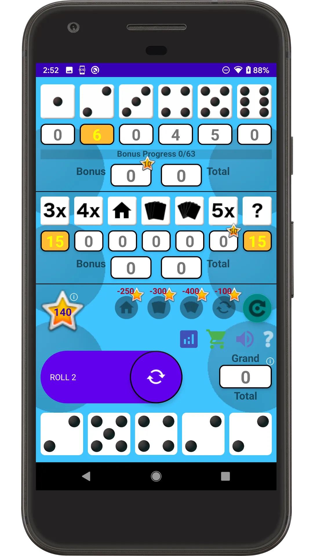 Five Dice Stars | Indus Appstore | Screenshot