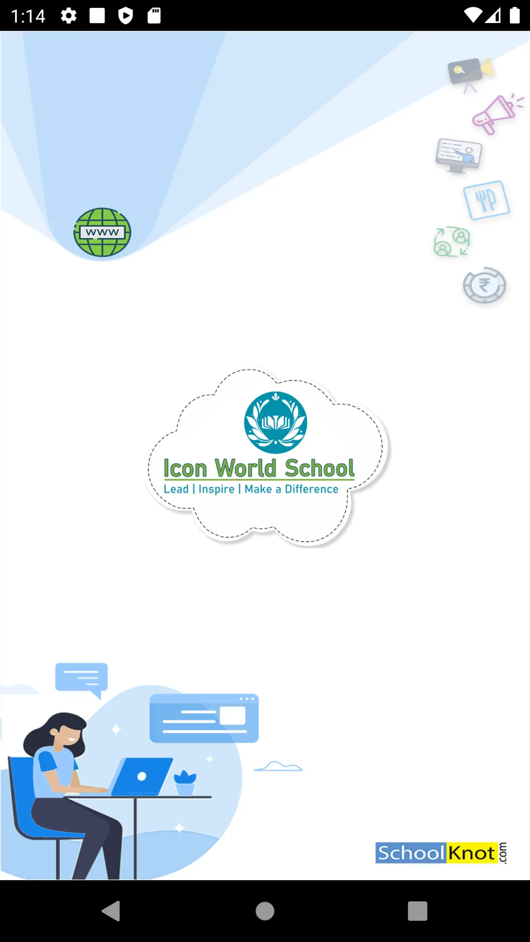 Icon World School Parent App | Indus Appstore | Screenshot