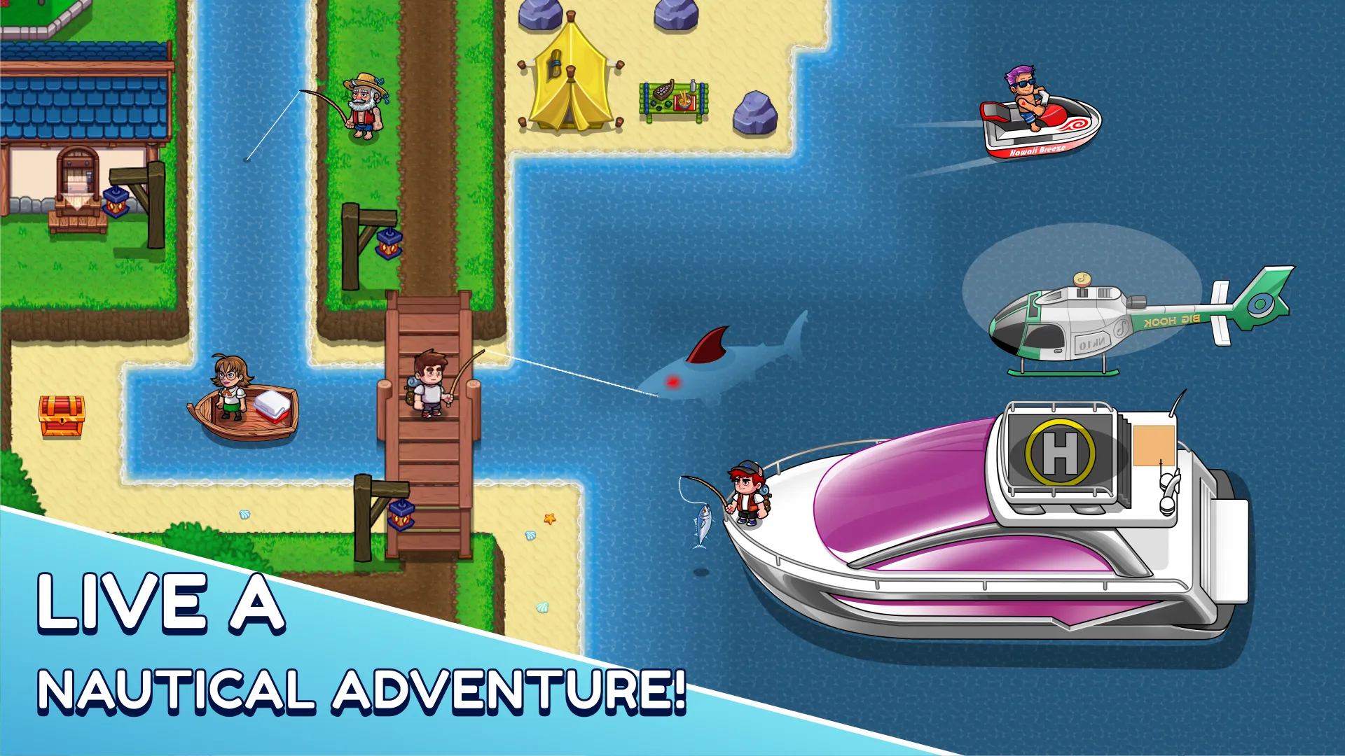 Nautical Life 2: Fishing RPG | Indus Appstore | Screenshot