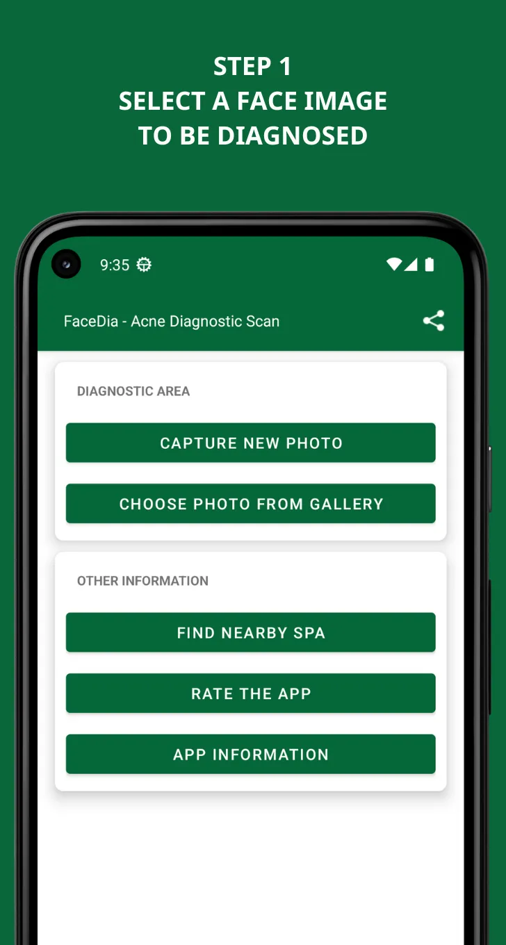 FaceDia - Acne diagnostic scan | Indus Appstore | Screenshot