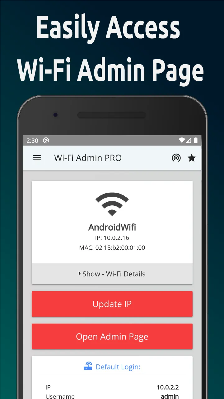 Router Admin Page: Wi-Fi Setup | Indus Appstore | Screenshot