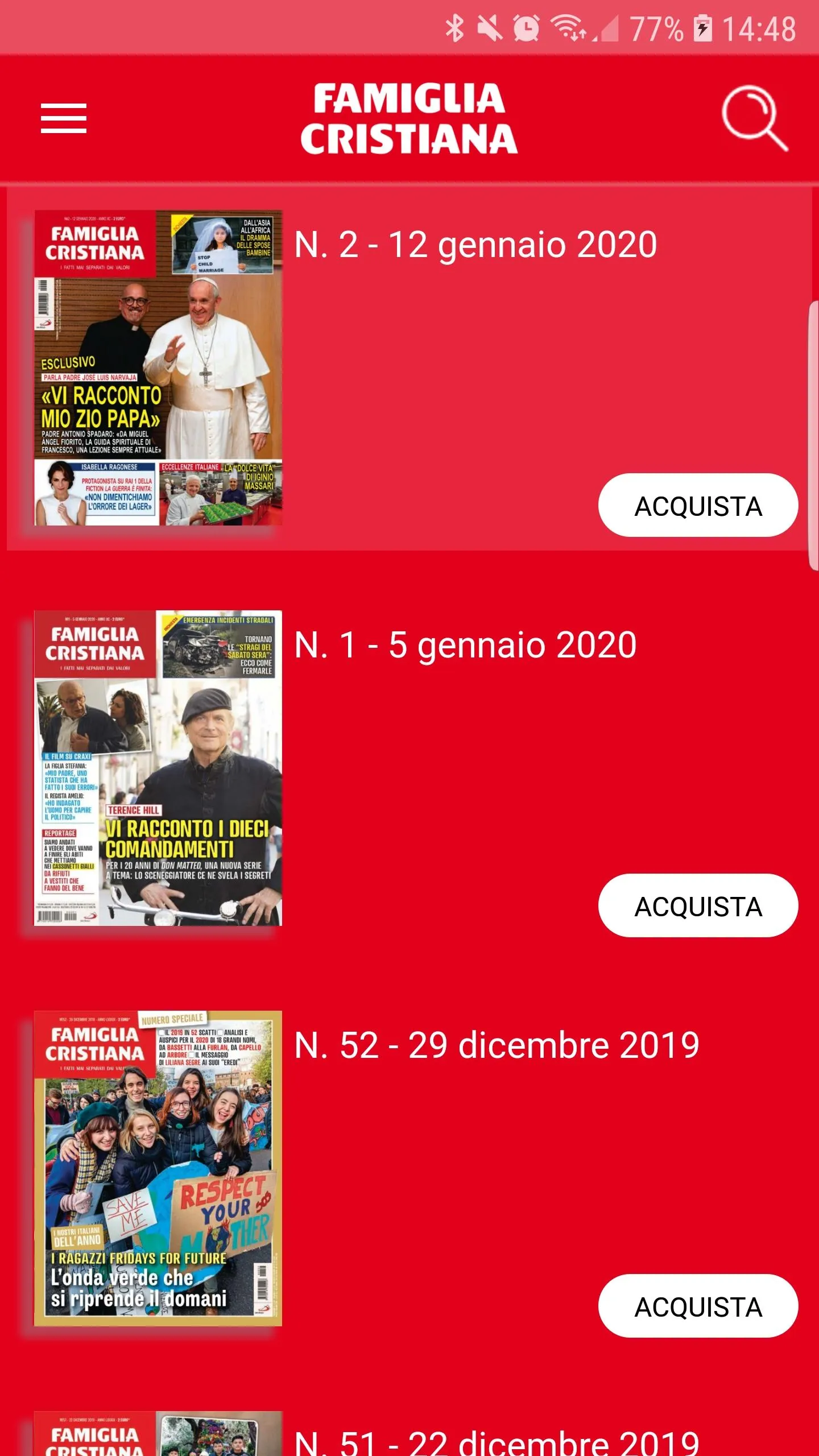 Famiglia Cristiana + | Indus Appstore | Screenshot