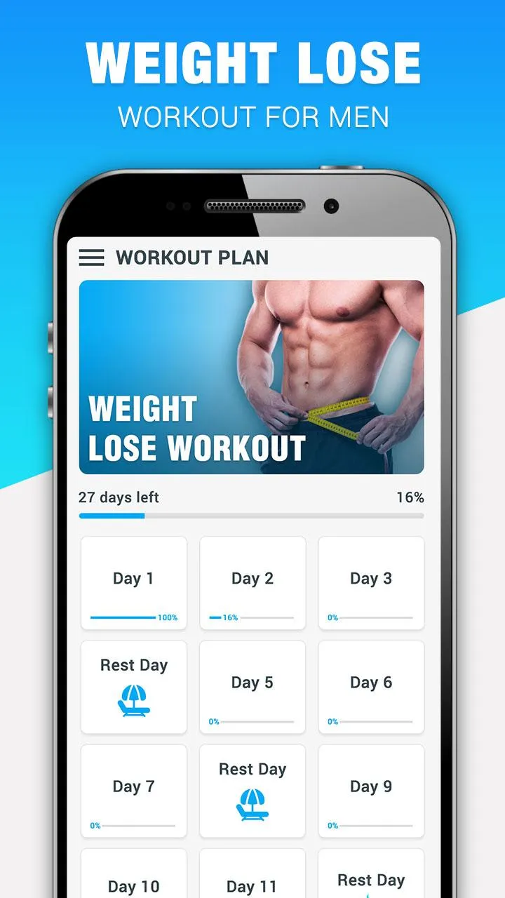 Weight Loss - Workout For Men | Indus Appstore | Screenshot