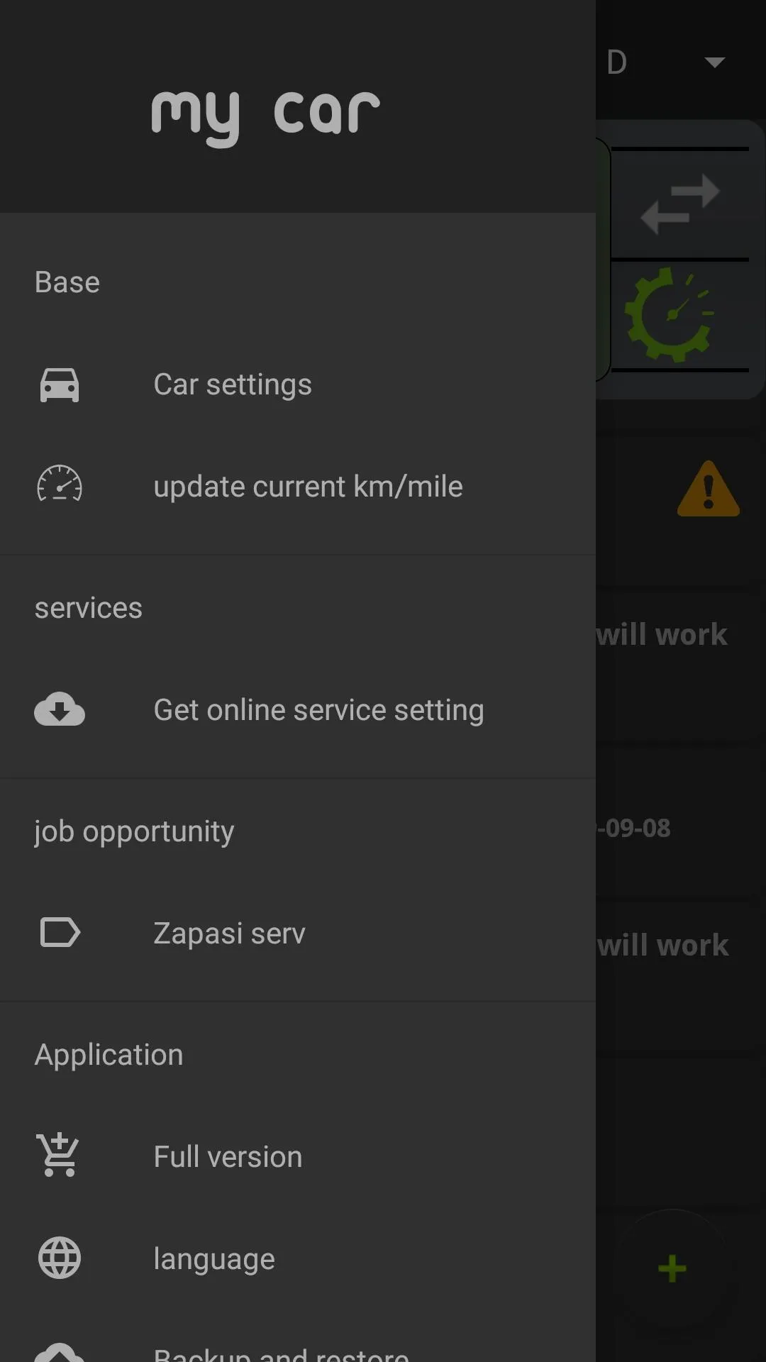 my car maintenance service pro | Indus Appstore | Screenshot