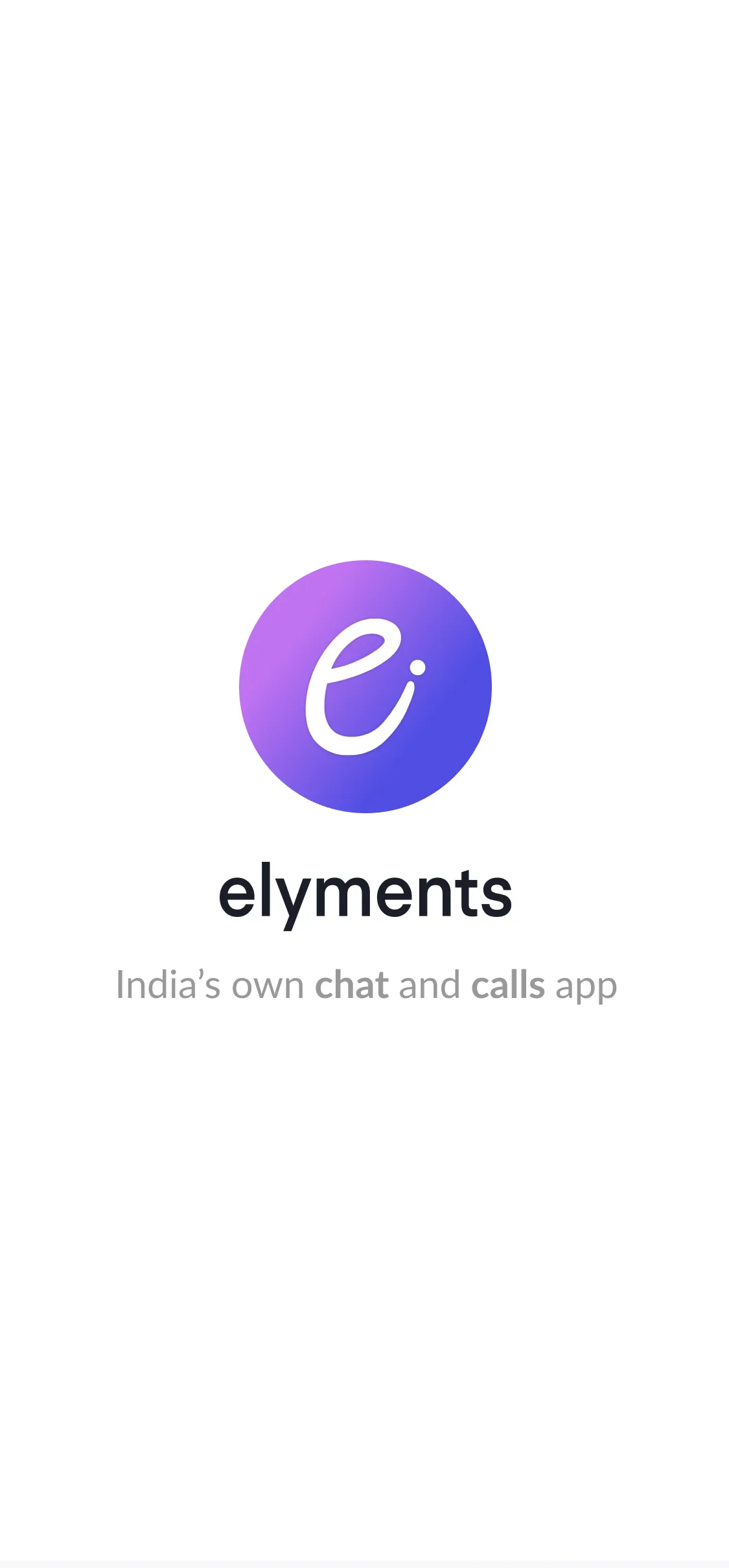 Elyments -Private chat & calls | Indus Appstore | Screenshot