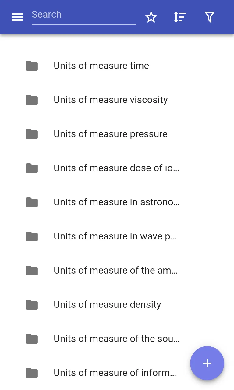 Units of measure | Indus Appstore | Screenshot