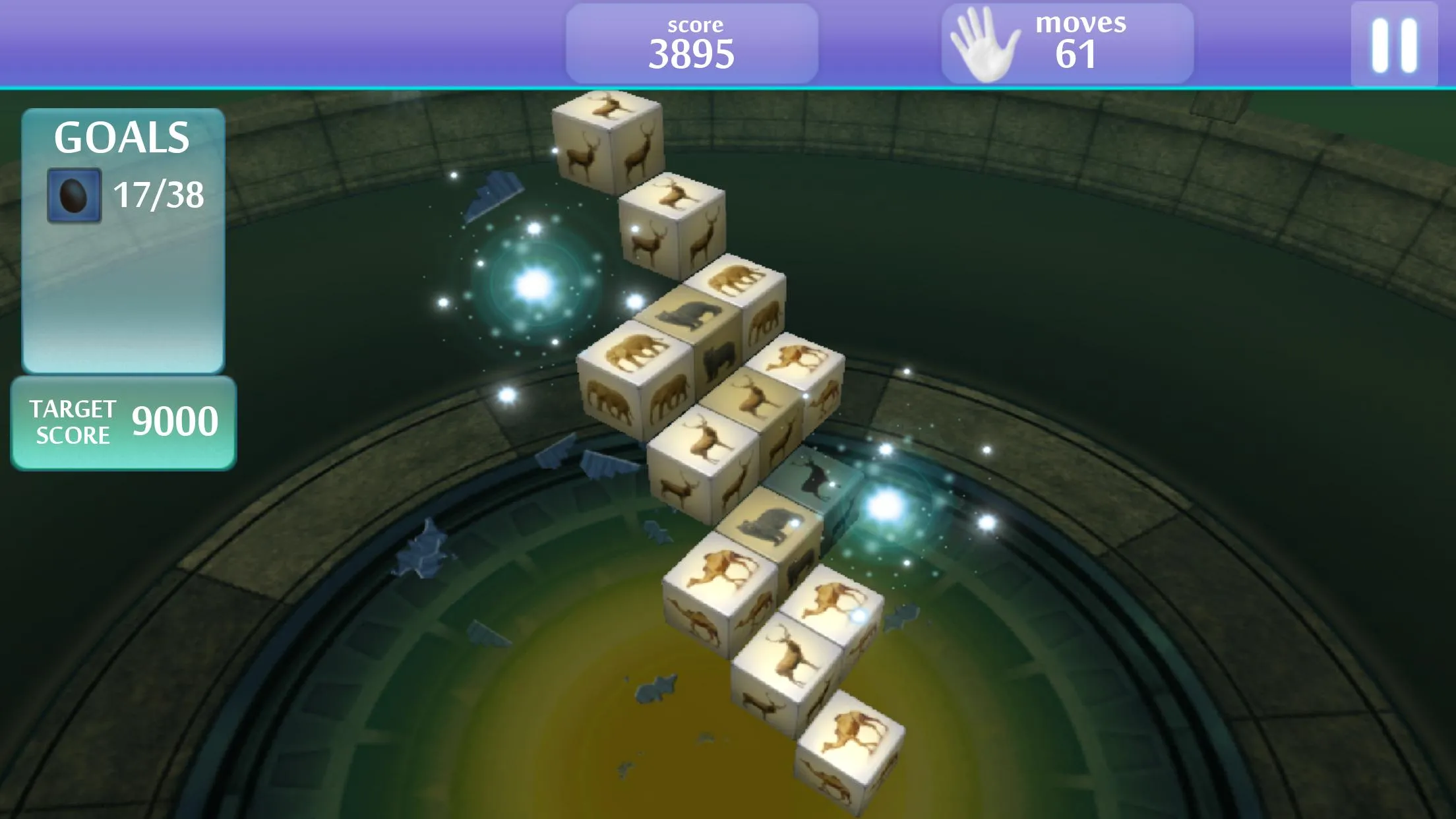 Mahjong Solitaire 3d : Animal  | Indus Appstore | Screenshot