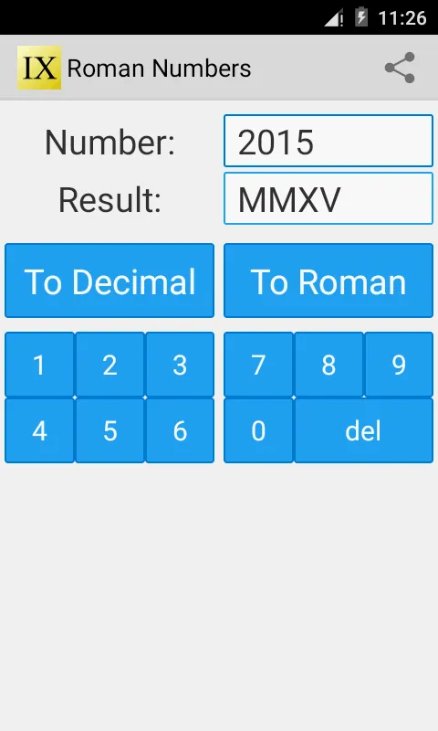 Roman Numbers | Indus Appstore | Screenshot