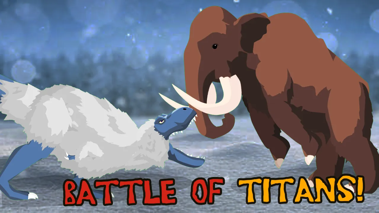 T-Rex Fights Mammoth | Indus Appstore | Screenshot