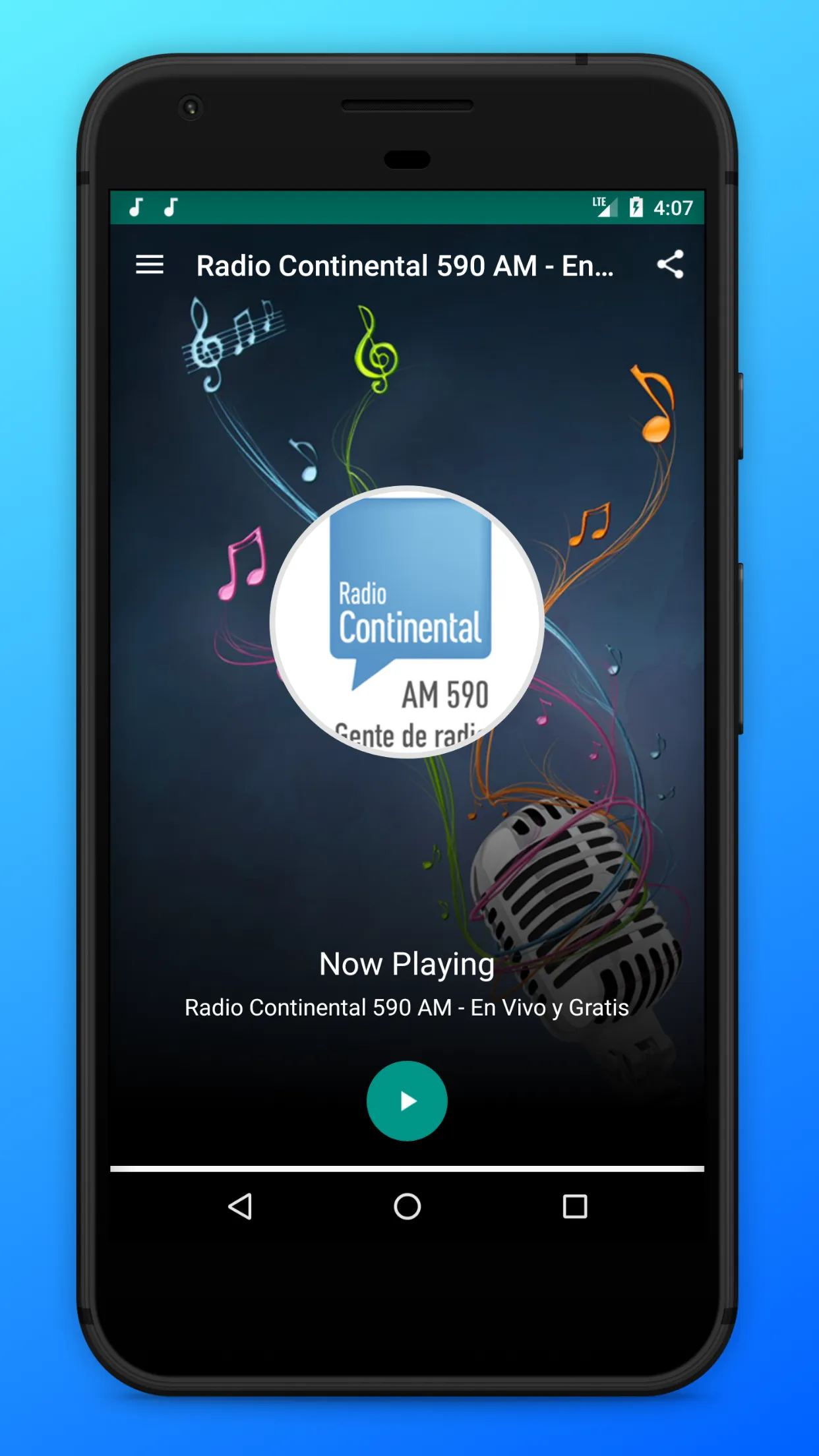 Radio Continental 590 AM App | Indus Appstore | Screenshot