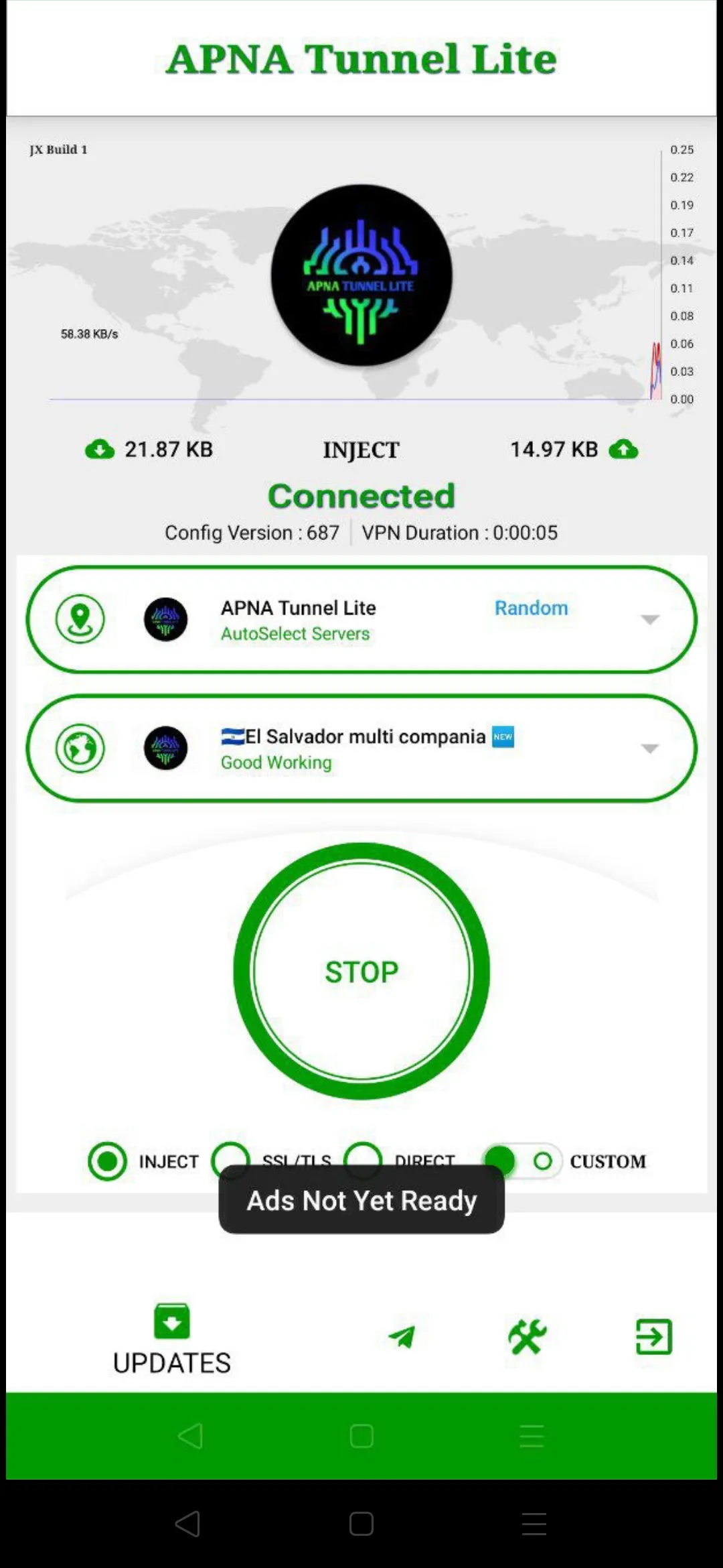 APNA TUNNEL LITE | Indus Appstore | Screenshot