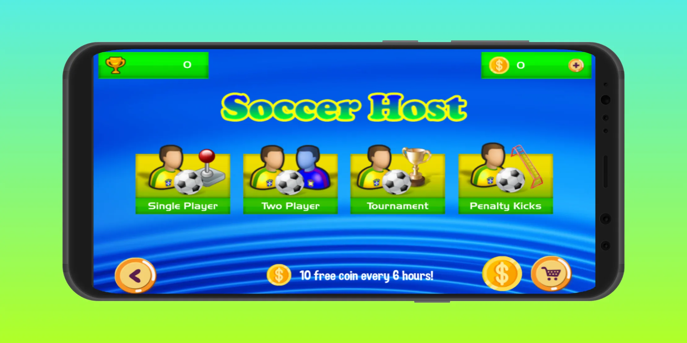 Virtual Finger Soccer | Indus Appstore | Screenshot