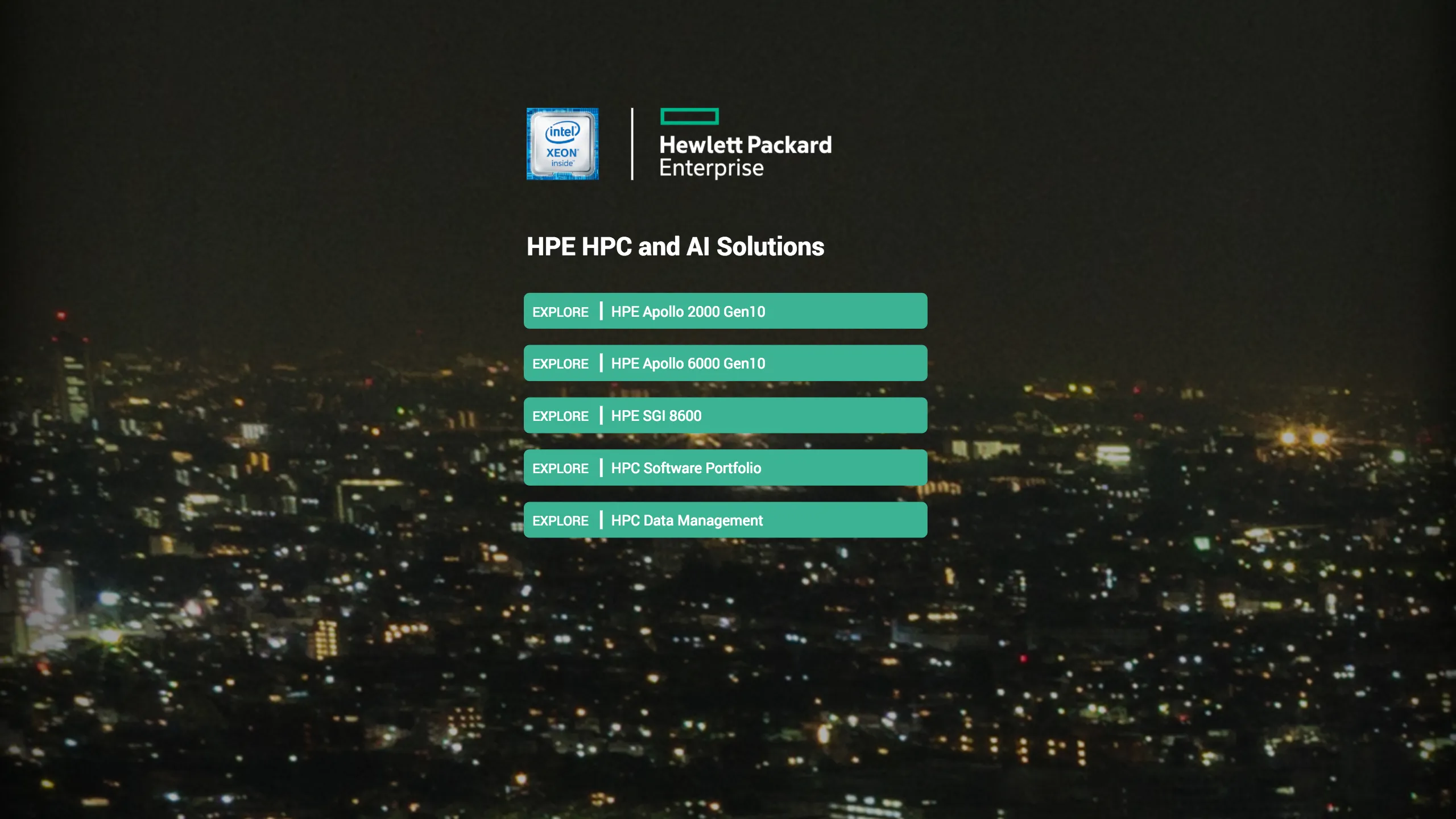 HPE HPC and AI Solutions | Indus Appstore | Screenshot