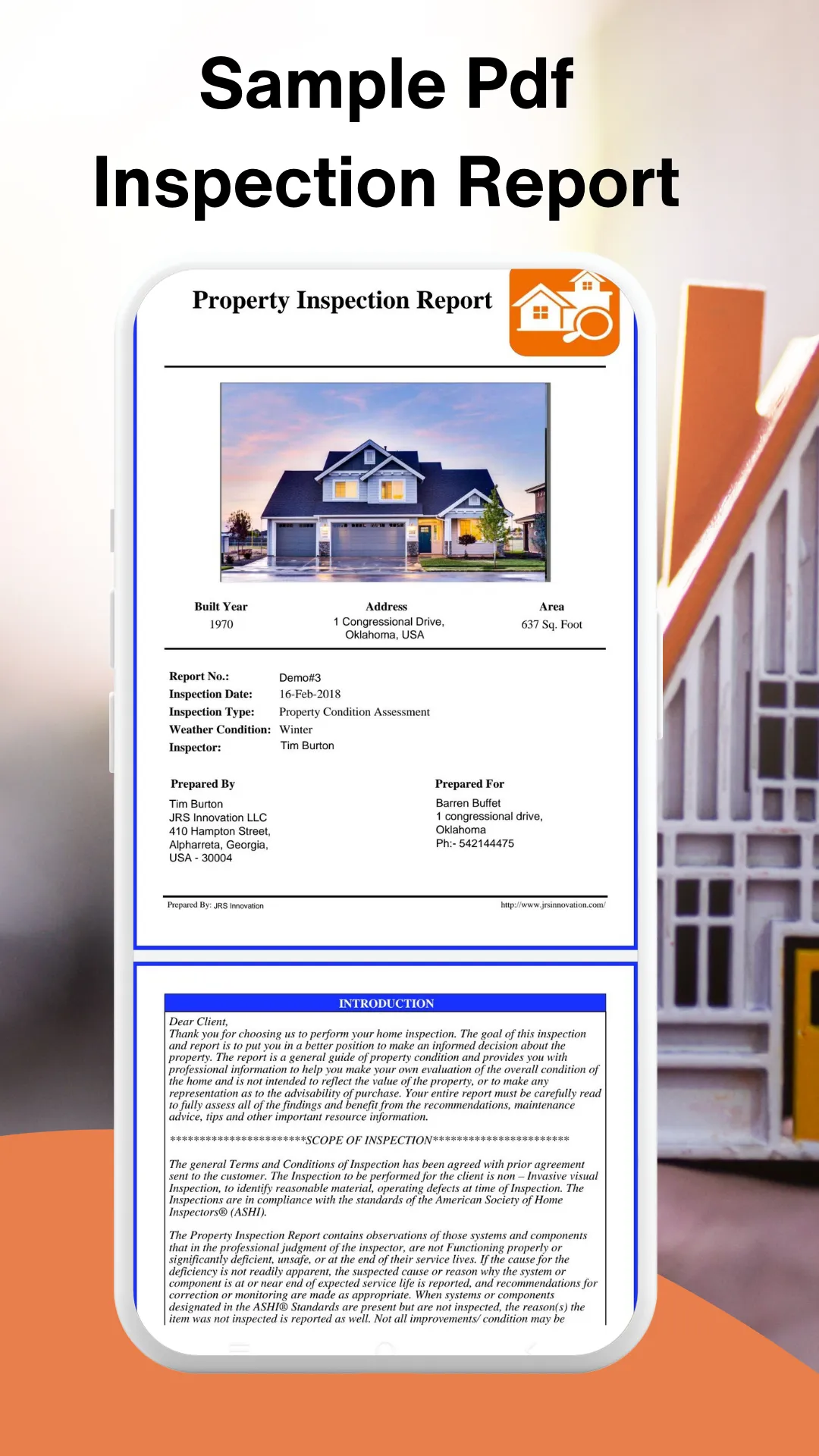 Home Inspection - HomeInspecto | Indus Appstore | Screenshot