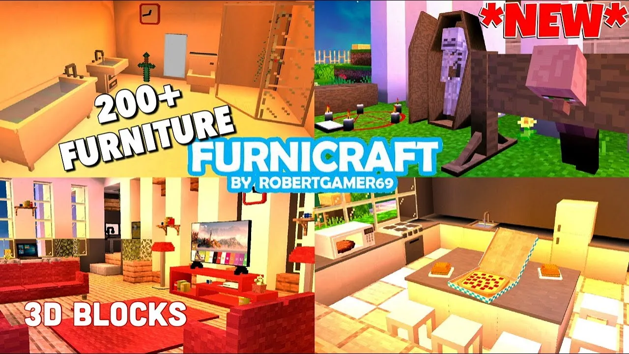 Furniture Addons Minecraft PE | Indus Appstore | Screenshot