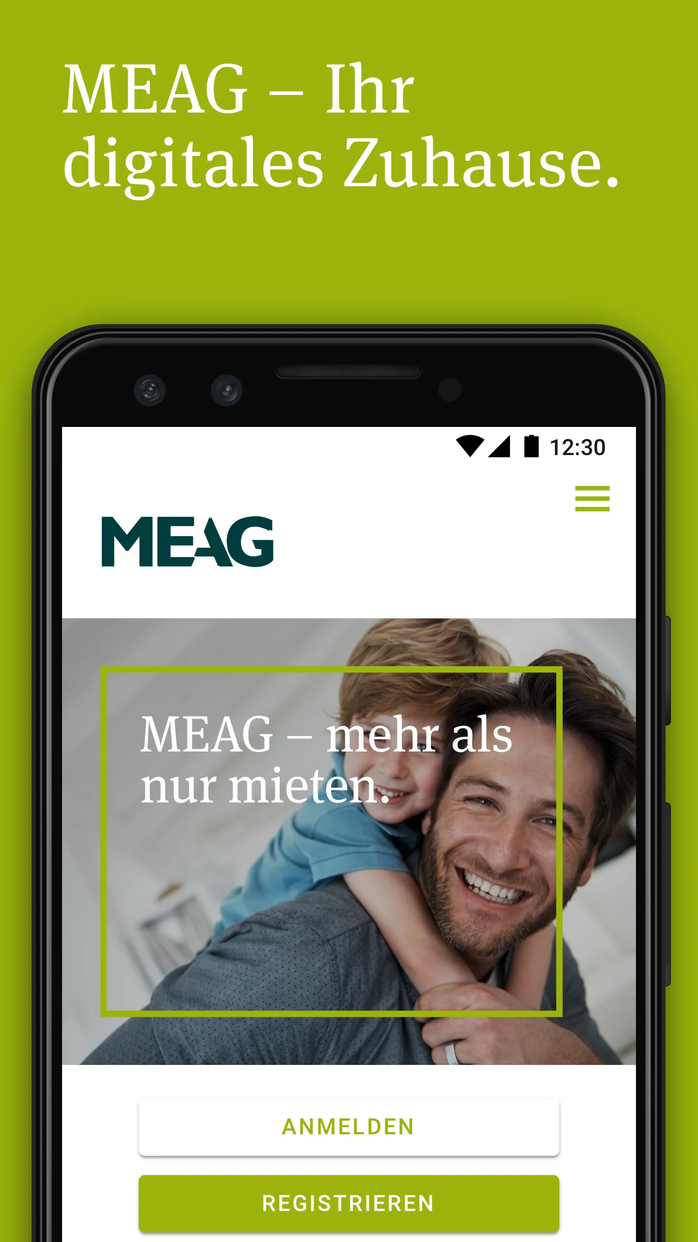 MEAG Mieterportal | Indus Appstore | Screenshot