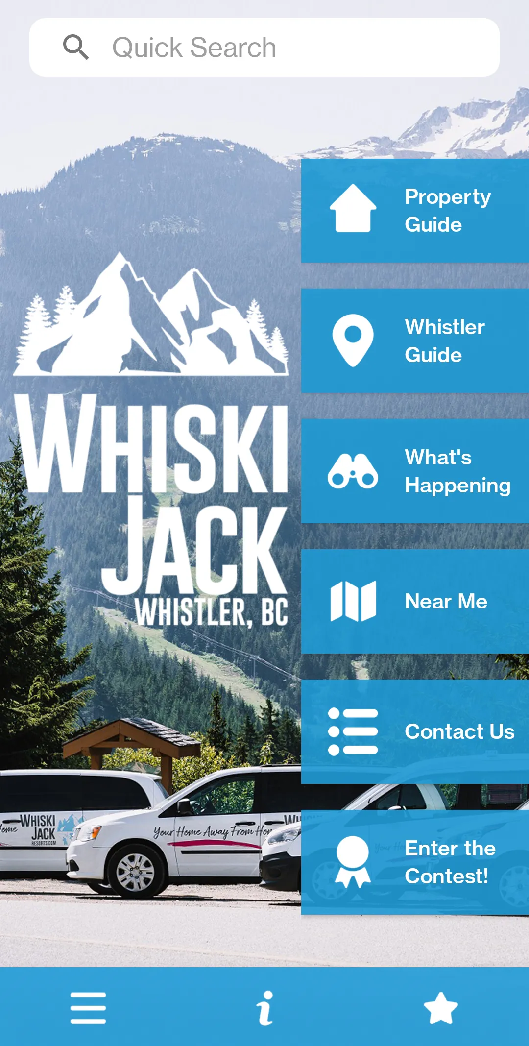 Whiski Jack Resorts Whistler | Indus Appstore | Screenshot