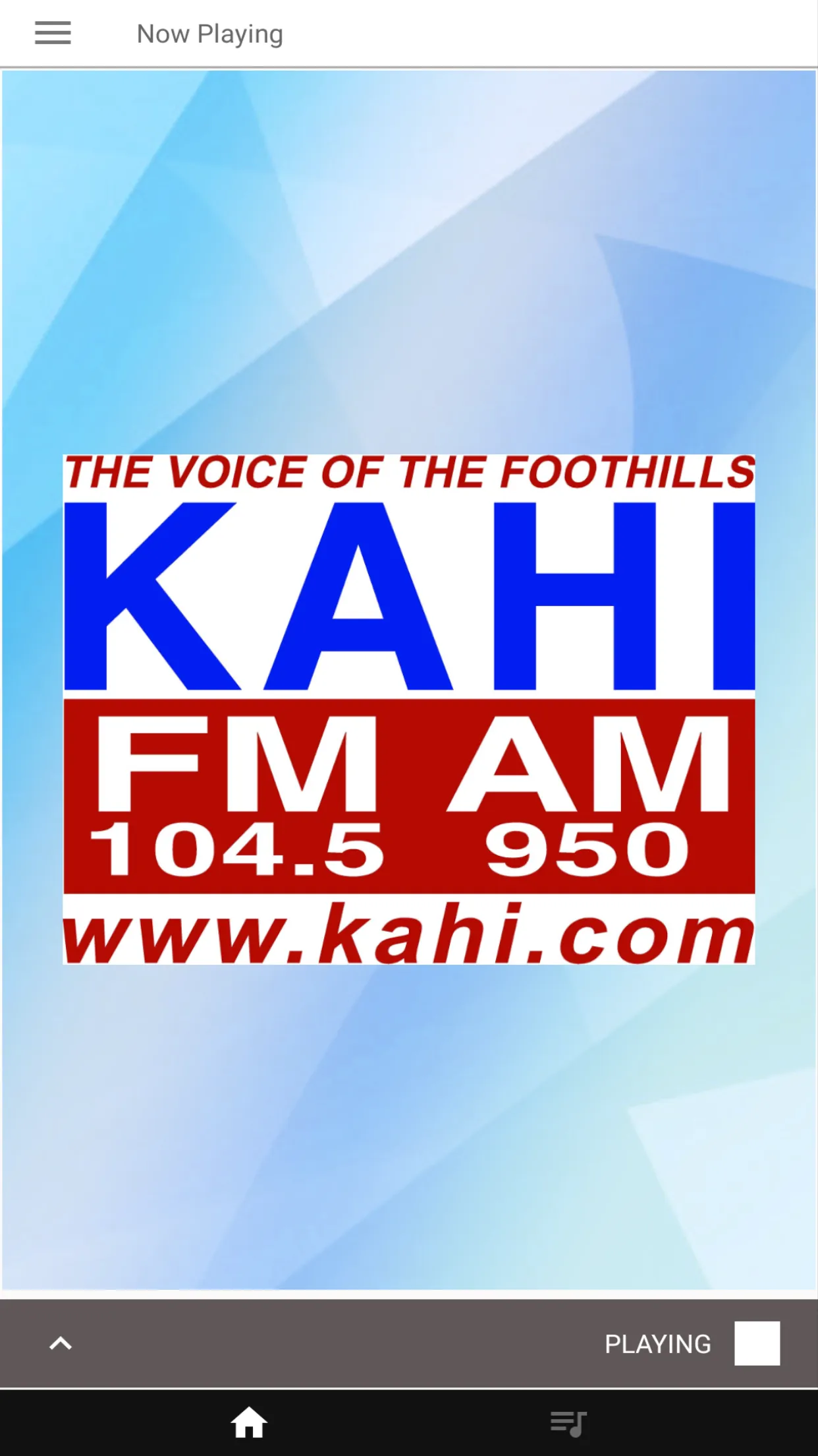 KAHI Radio | Indus Appstore | Screenshot