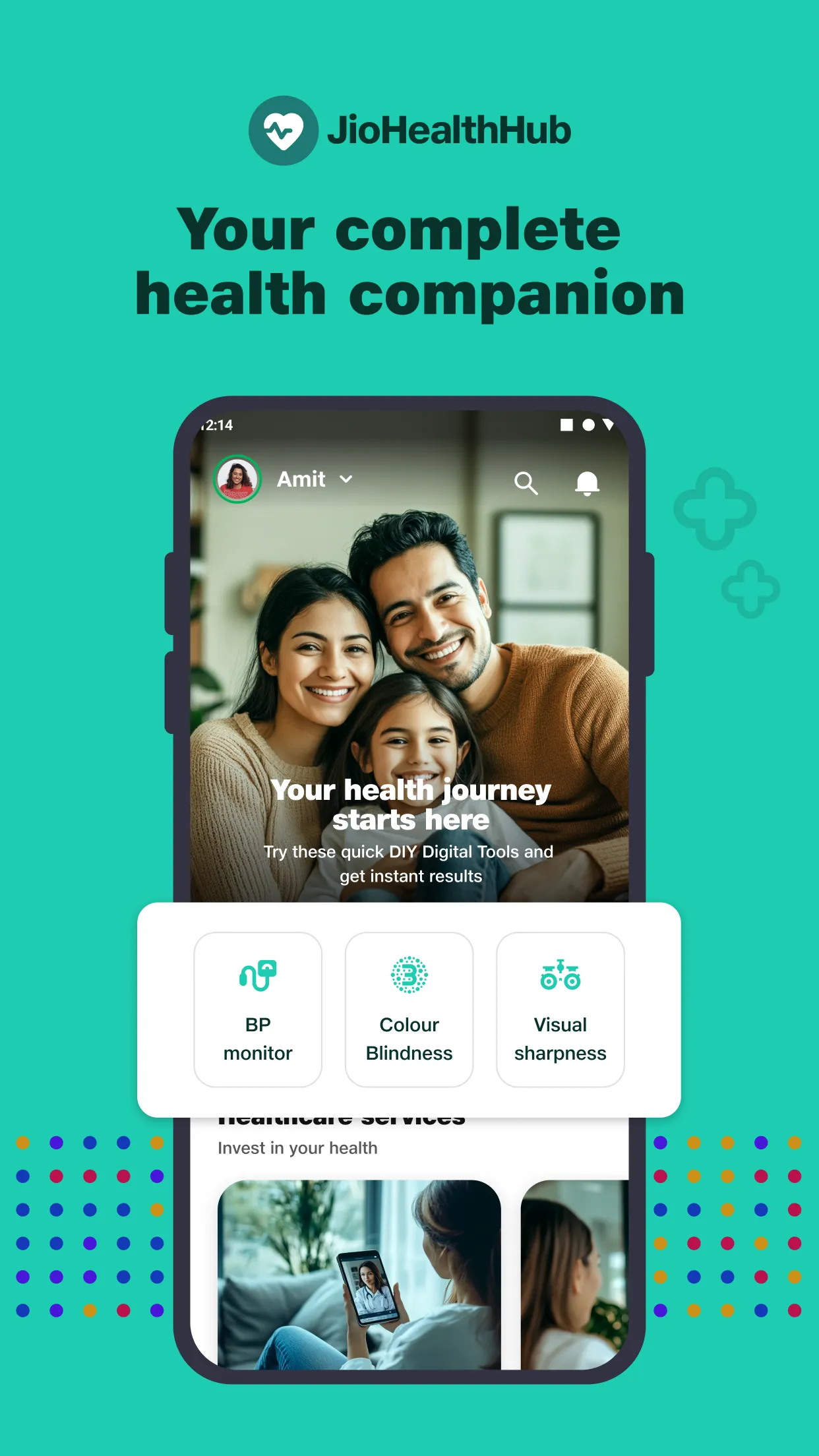 JioHealthHub | Indus Appstore | Screenshot