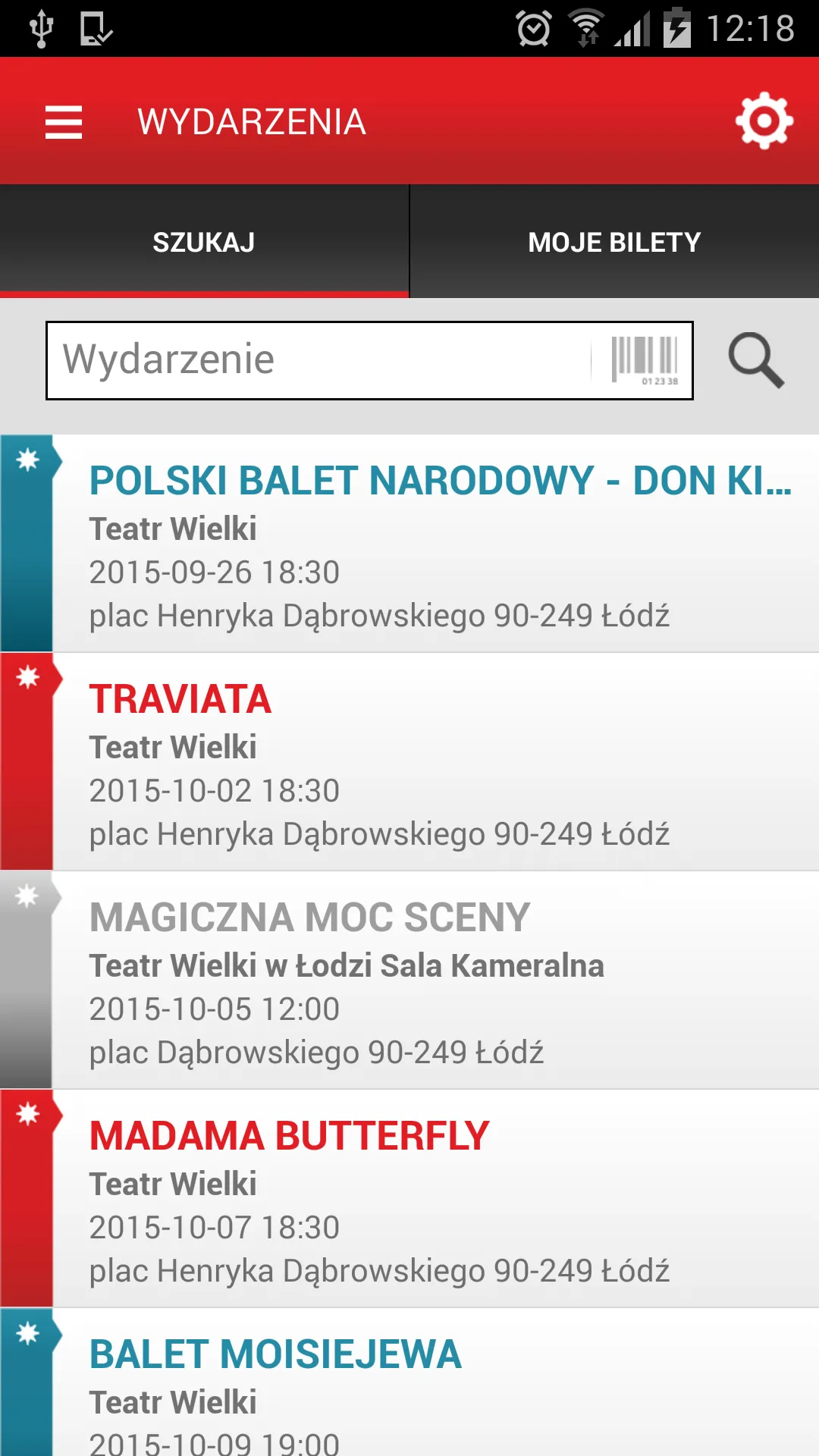 Teatr Wielki w Łodzi | Indus Appstore | Screenshot