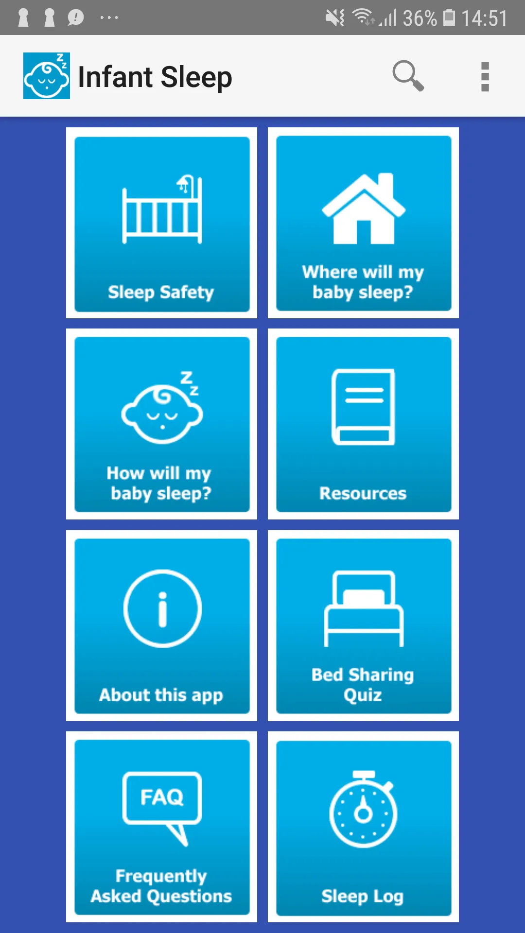 Infant Sleep Info | Indus Appstore | Screenshot