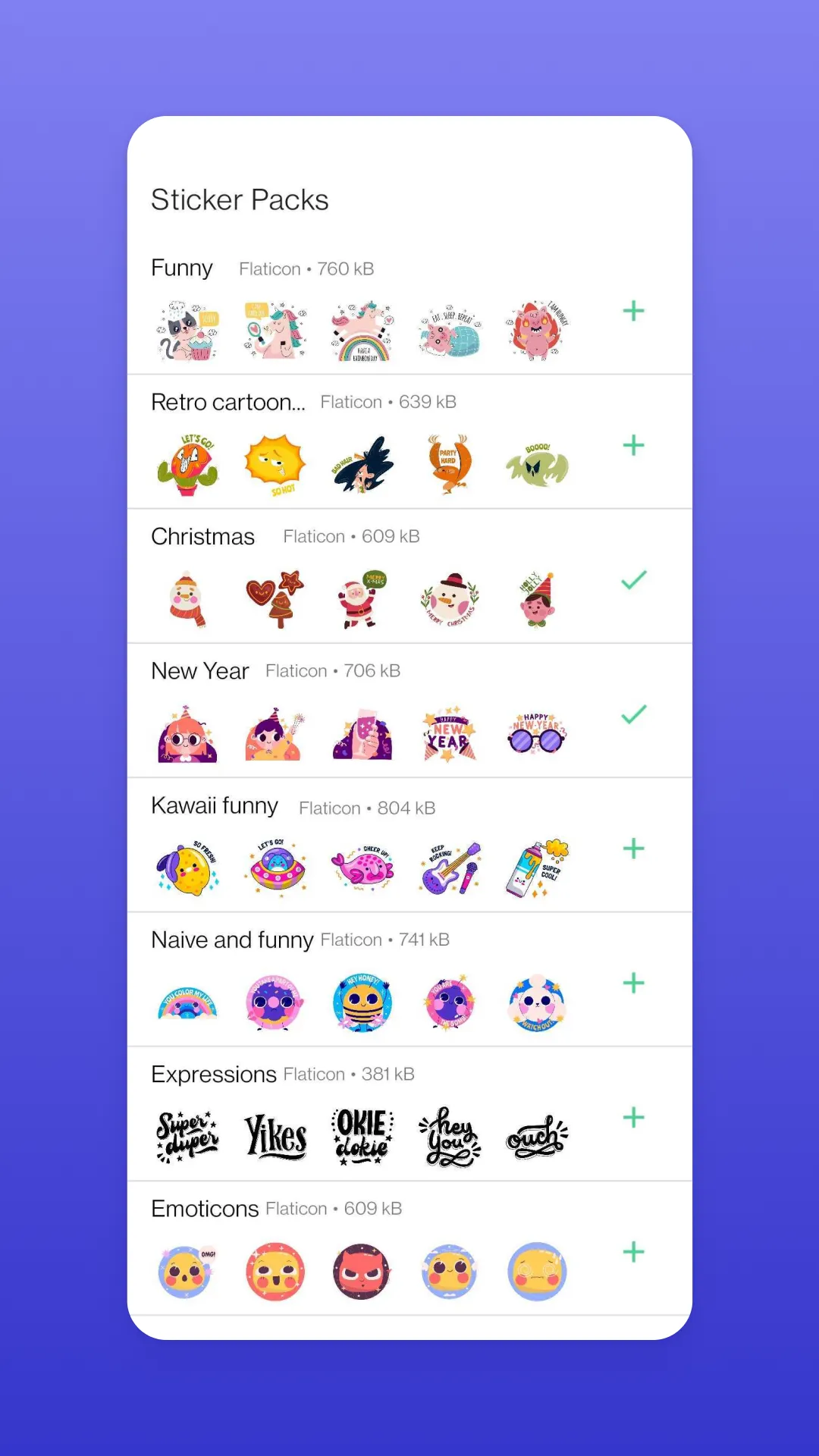 Flaticon Stickers | Indus Appstore | Screenshot