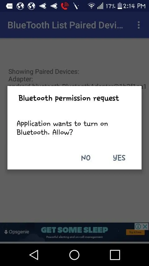 Bluetooth list paired devices | Indus Appstore | Screenshot