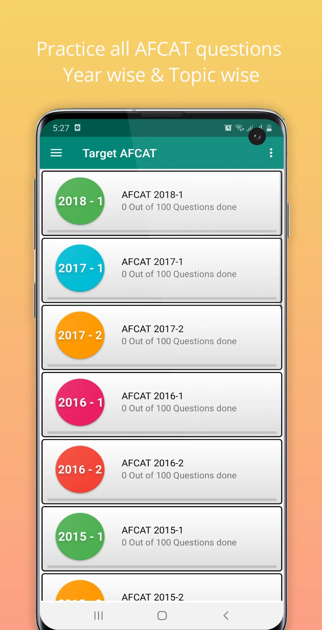 Target AFCAT | Indus Appstore | Screenshot