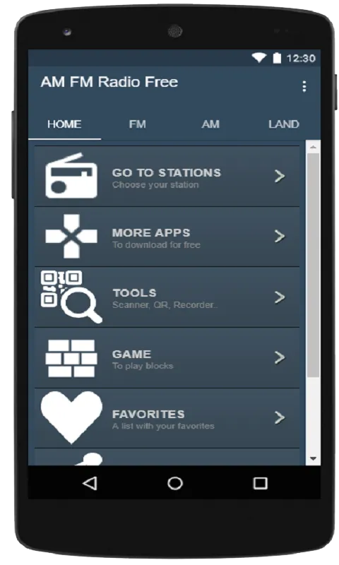 AM FM Radio Tuner Online | Indus Appstore | Screenshot