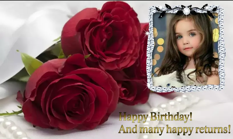 Birthday Photo Frame | Indus Appstore | Screenshot