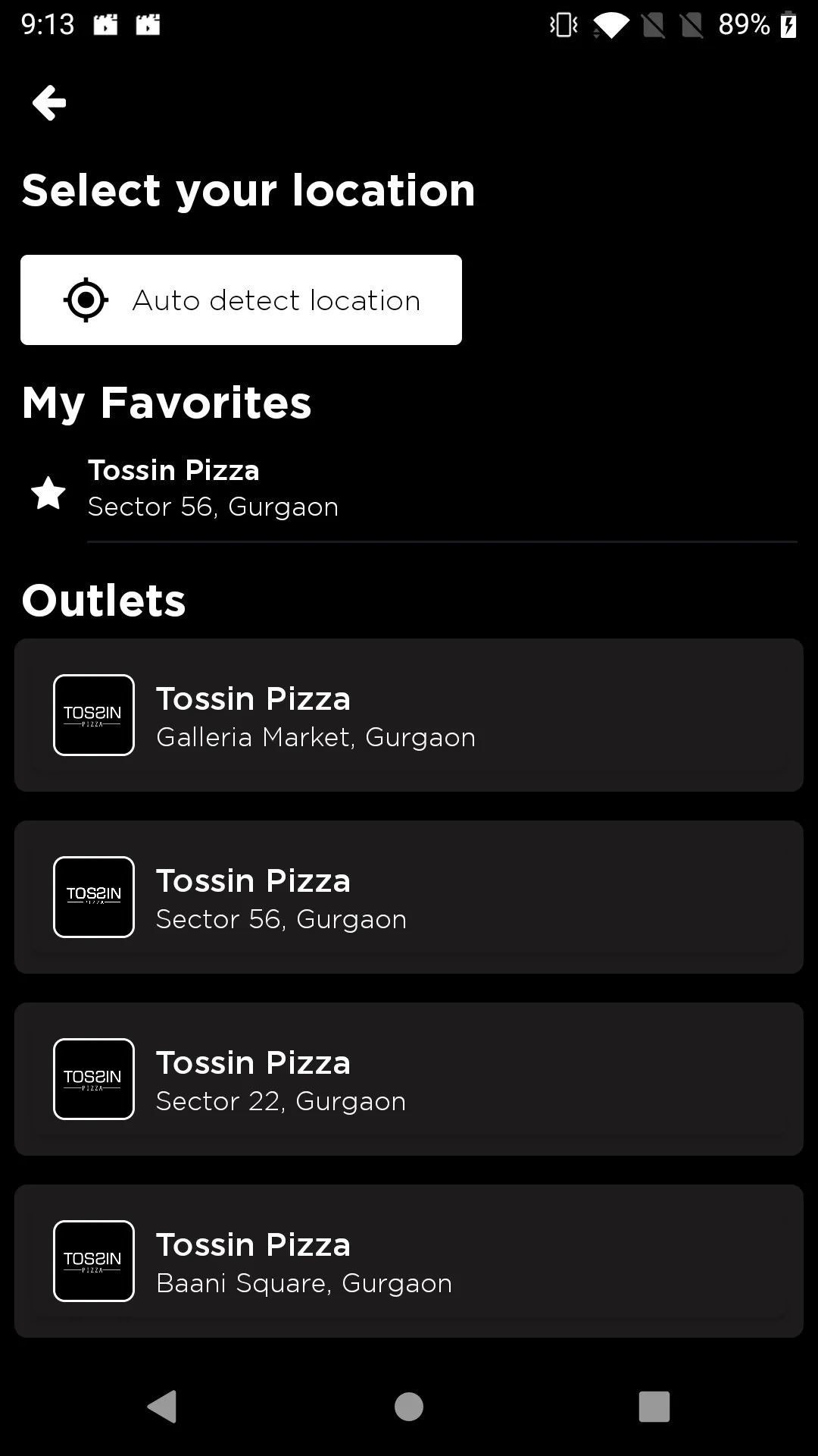 Tossin Pizza Online Delivery | Indus Appstore | Screenshot