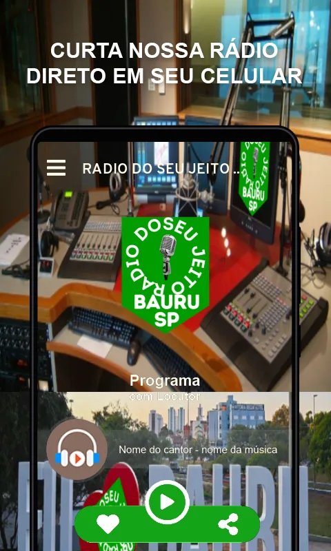 RADIO DO SEU JEITO BAURU | Indus Appstore | Screenshot